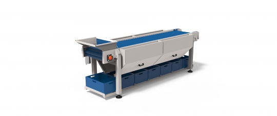 Roller inspection table