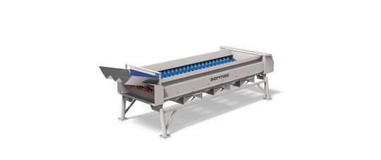 Spiral roller grader