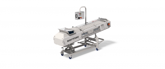 Carrot topper piece cutter WOS1A